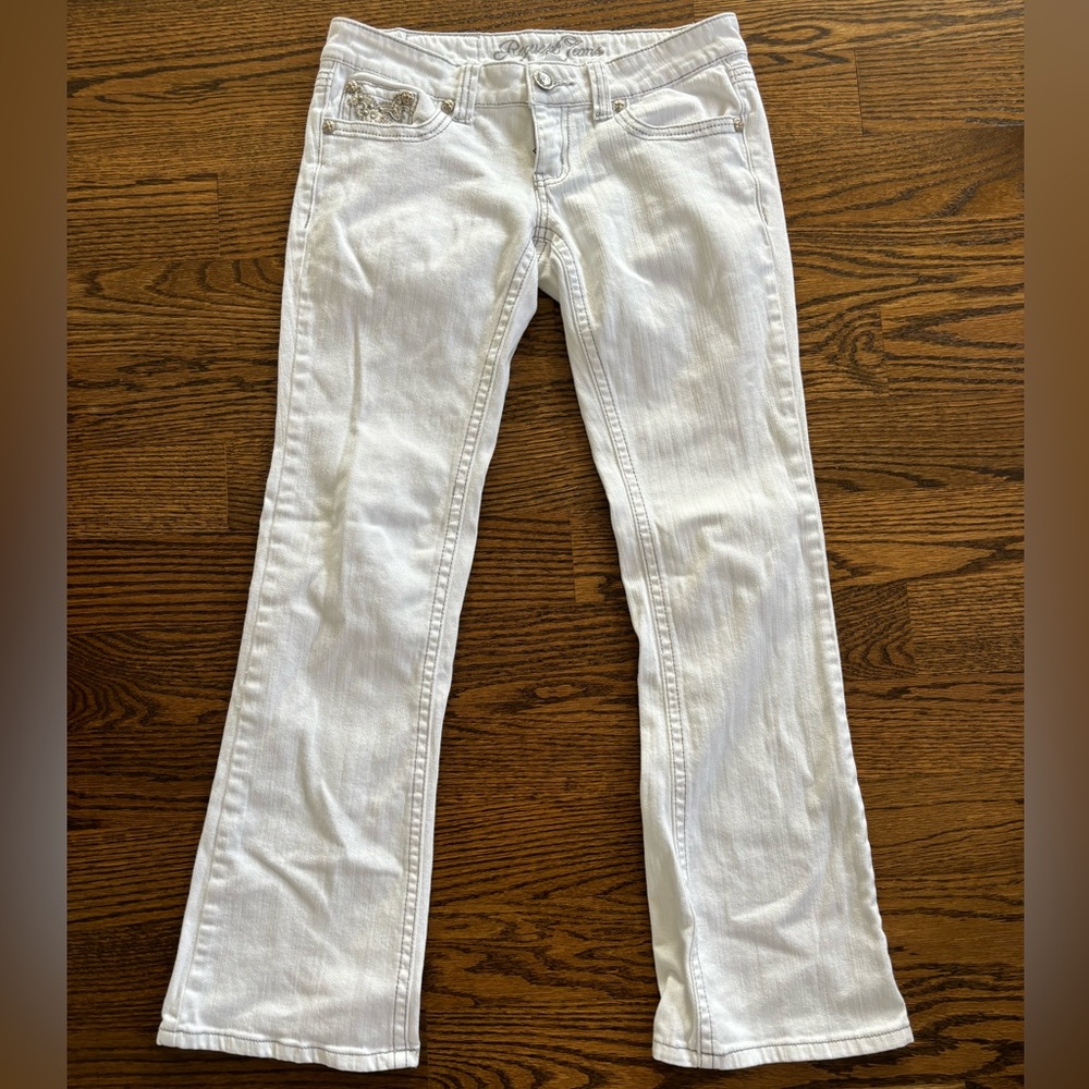 White Request Jeans. Size 27.